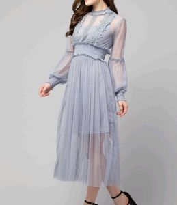 Beautiful Blue Lace Dress
