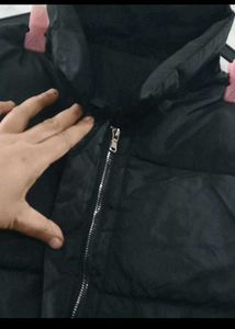 Black Puffer Vest