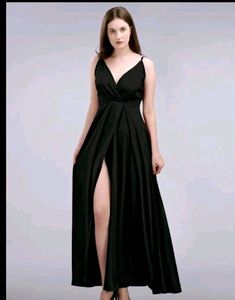 Elegant Black Maxi Dress