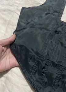 Chic Black Corset Top