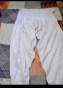 Maroon Kurta with White Salwar