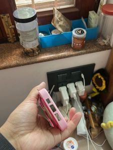 iPhone 14 Cute Pink Bear Phone Case