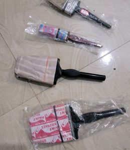 4 Set Quality Painting Flate Brushes