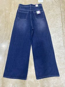 Wide Leg Denim Jeans