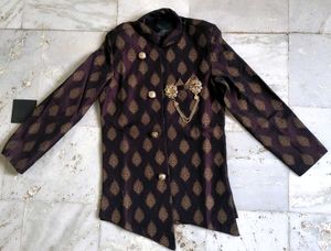 Boy's Sherwani Dhoti Set