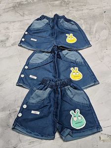 Cute Denim Shorts for Kids