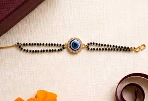 Evil Eye Mangalsutra Bracelet
