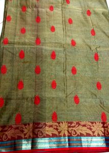 Bangla Tant Cotton Saree With Blouse piece