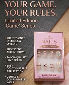 Beautiful Luxe Finish False Nails