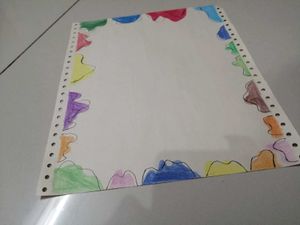 Hand-drawn Border Paper