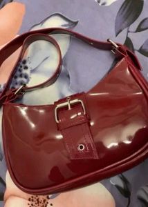Brand New Chic Patent Leather Shoulder Bag