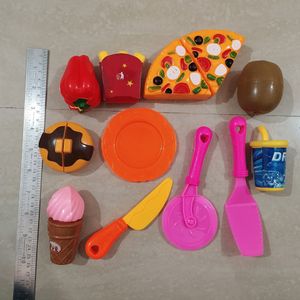 Pizza Cutting Toy for Kids Pretend Play