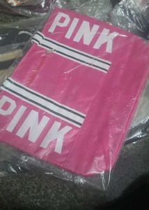Pink "PINK" Travel Bag