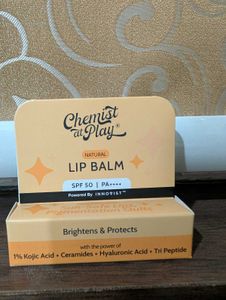 Chemist at Play Natural Lip Balm SPF 50