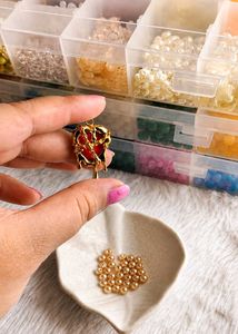 Unique Red Heart Charm Pendant
