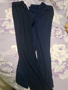 Navy Blue Leggings Pants (Set of 3)