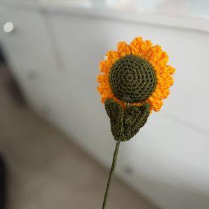 Handmade Crochet Sunflower