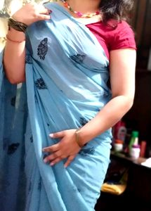 Block Painting Saree