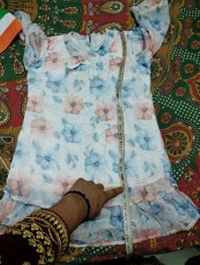 Cute Floral Print Dress