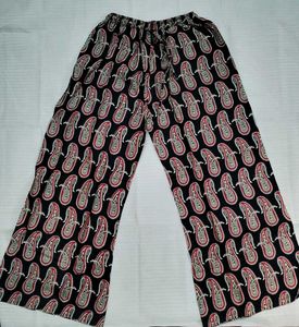 Stylish Paisley Print Palazzo Pants