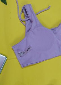 One Shoulder Swim Top