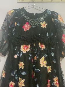 kids festival frock important net