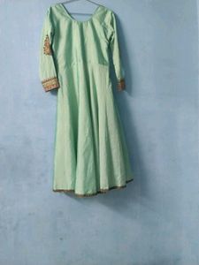 Elegant Sea Green  Gown