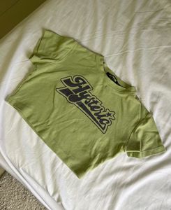 Burger bae - Lime Green Hysteric Graphic Tee