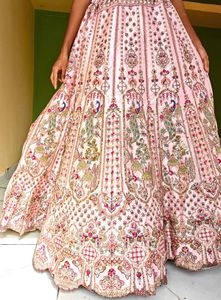 Exquisite Embroidered Lehenga Skirt