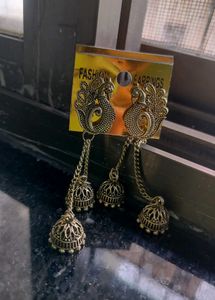 Cute Peacock Earrings 🦚