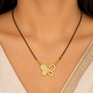 Designer Butterfly Mangalsutra
