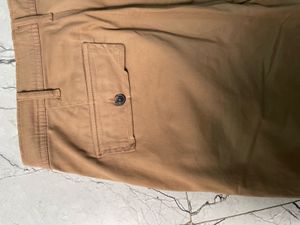 Max Men's Khaki Casual Pants