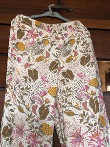 Floral Print Pajama Set