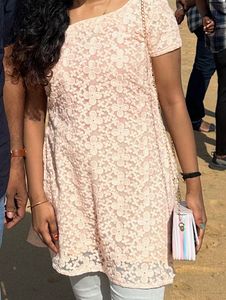 Elegant Floral Lace Dress