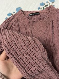 Zara Knit Pullover Sweater