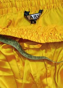 Yellow Coloured Plazzo Pant