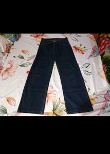 Wide Leg Dark Wash Jeans