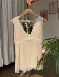 Delicate Lace Trim Camisole
