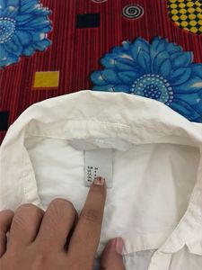 Classic White Button-Up Shirt
