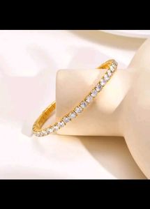 Gold Tennis Bracelet