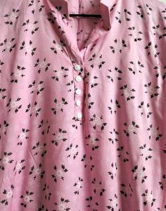 Pink Floral Kurta