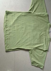 Light Green "Thank You" Graphic Tee