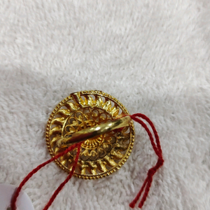 1 gram gold plated finger ring