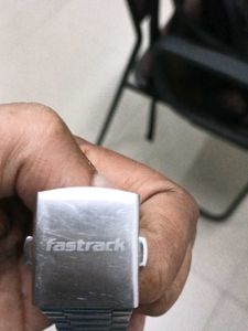 Fastrack Silver Metal Watch