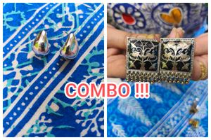 Stunning Oxidized Earrings Combo