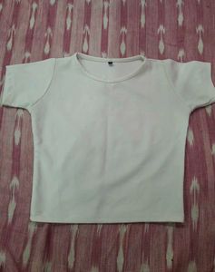 off white croptop
