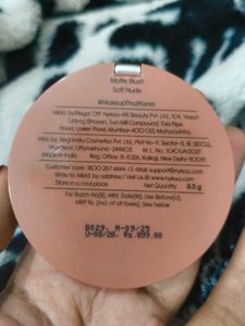 KAY beauty blush- soft nude