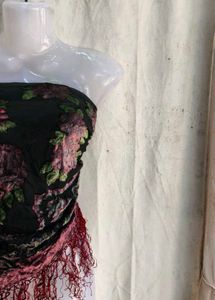 Velvet Rose Strapless Top