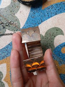 Unique Scale Design Cuff Bracelet
