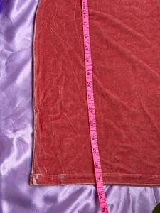 Pink Velvet Mini Dress